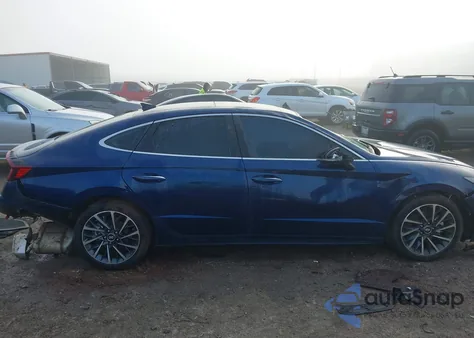 2020 Hyundai Sonata Limited из США, поврежденный, VIN 5NPEH4J23LH052784